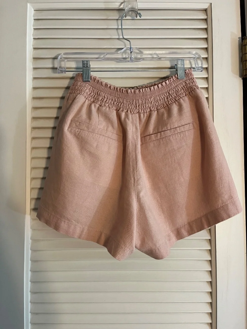 Gap Mauve Pink Linen Rayon 3.5